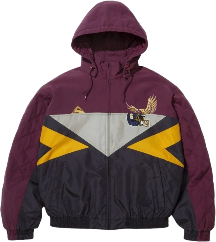 MM6 Maison Margiela x Supreme Split Stadium Jacket RED