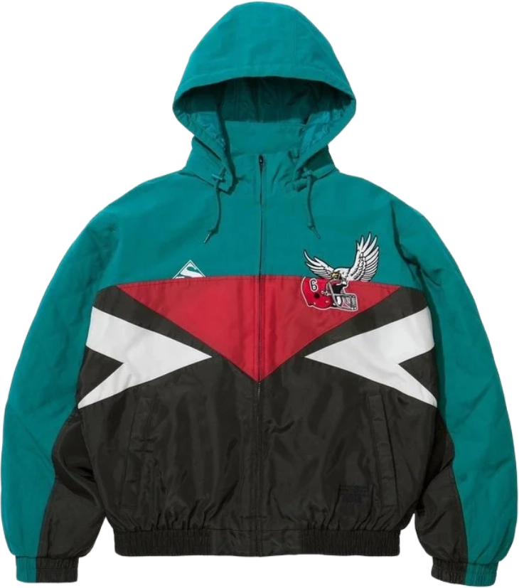 MM6 Maison Margiela x Supreme Split Stadium Jacket BLUE