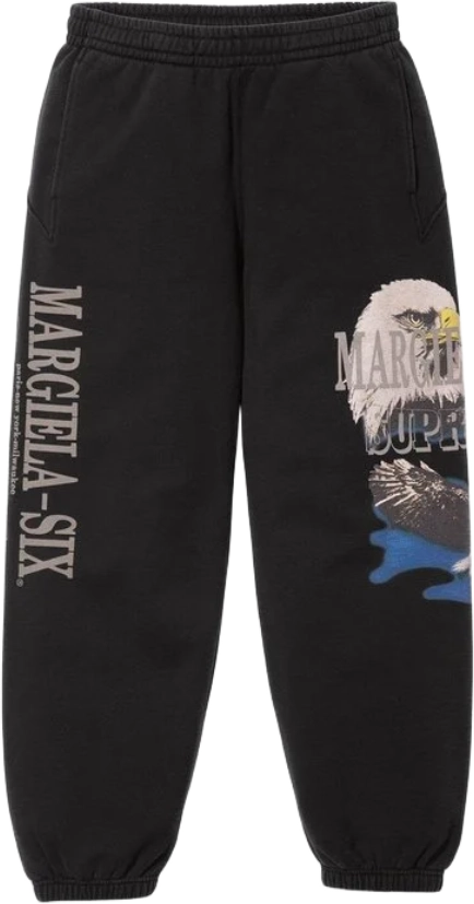 MM6 Maison Margiela x Supreme Eagle Sweatpant BLACK
