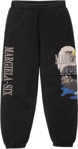 Image de Mm6 Maison Margiela Supreme Eagle Sweatpant Black