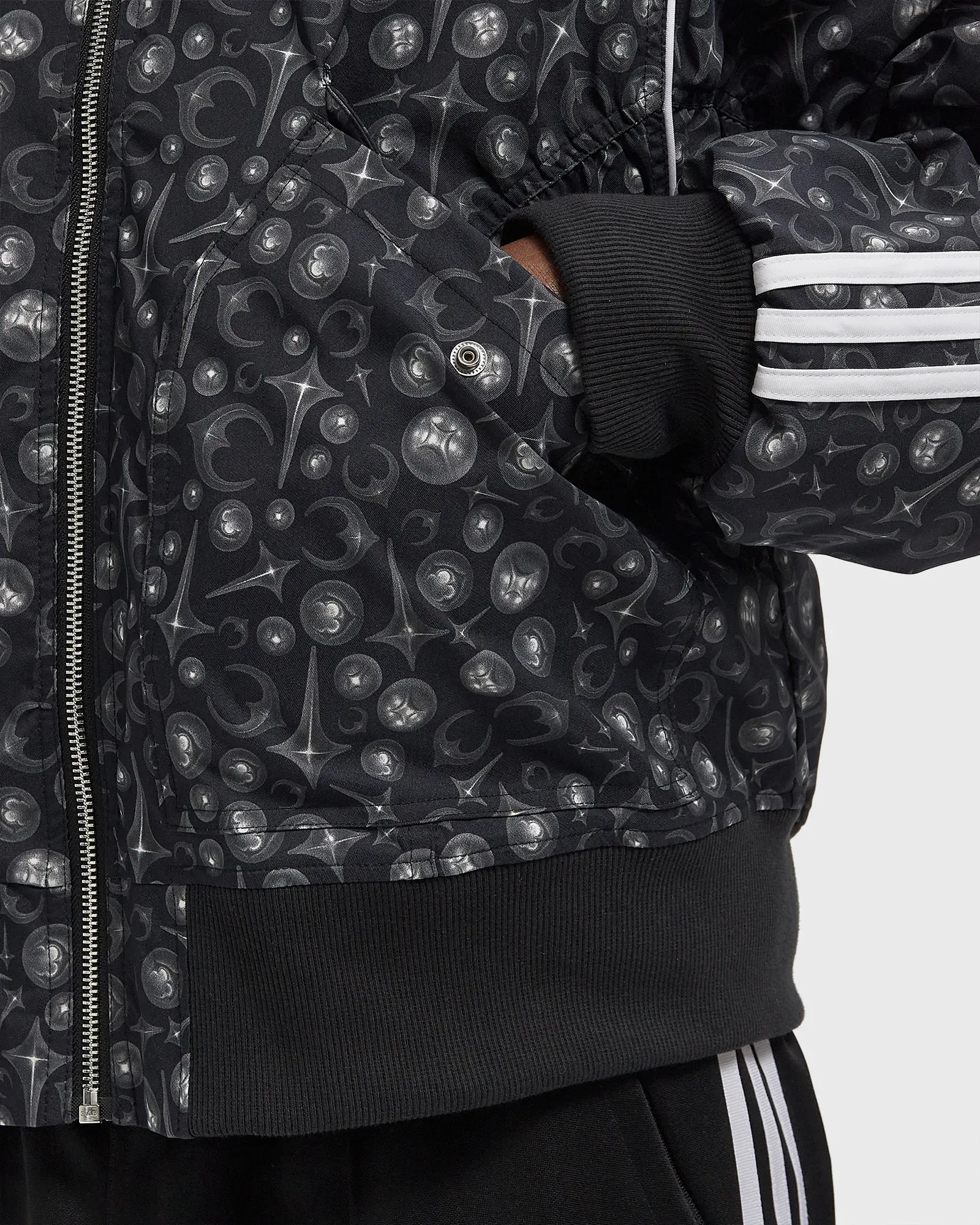 ジャケット・アウター adidas Thug Club SST Jacket Black/White adidas x Thug Club SST Jacket Black White KF6915 Japan Size | eBay