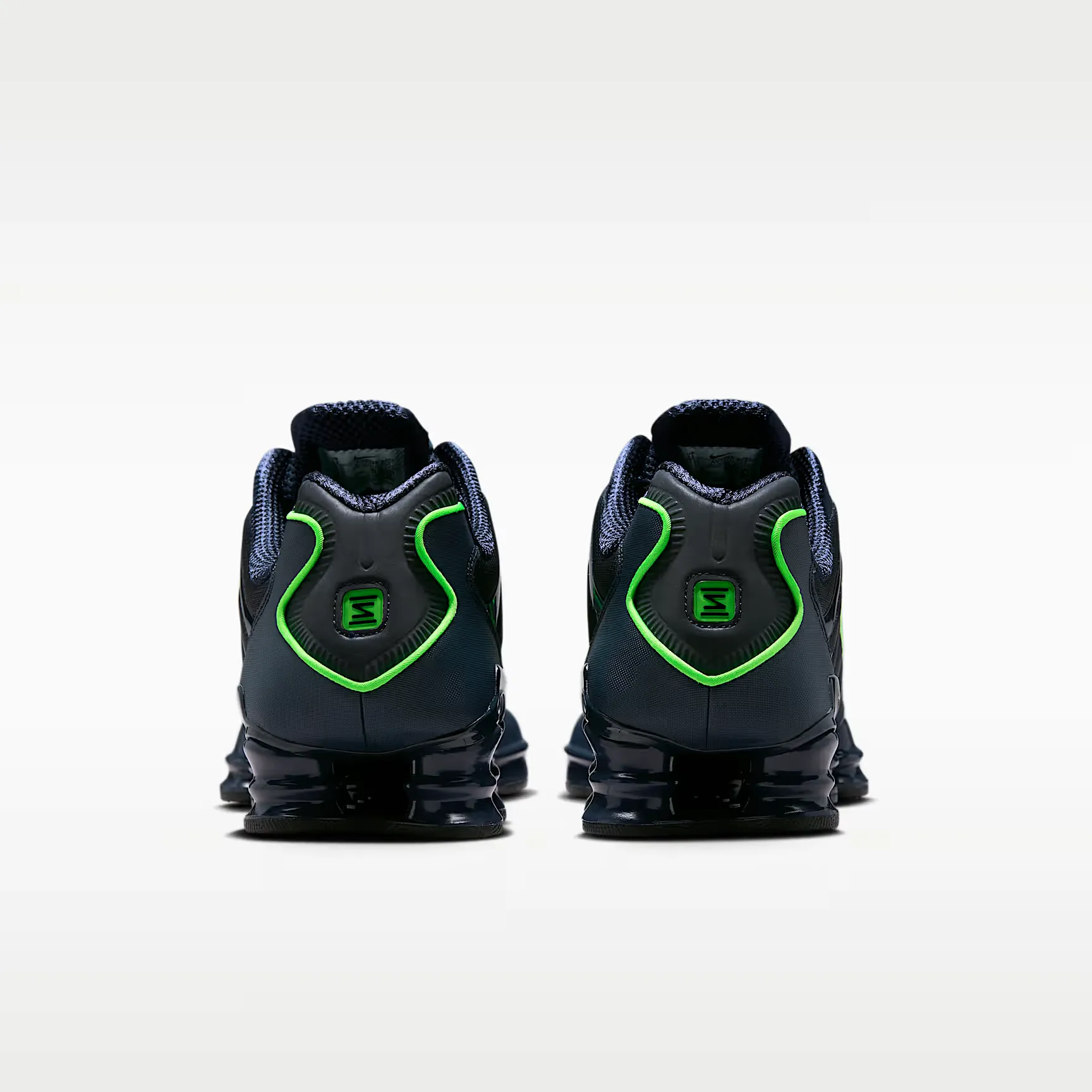 黒緑t青 ヘルボロフループ Nike Shox TL 