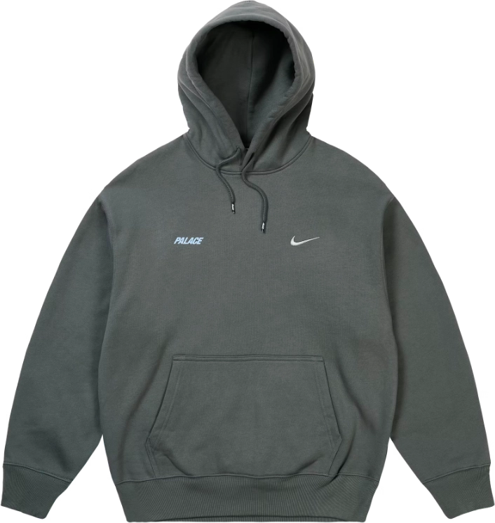 Palace x Nike Hoodie Charcoal