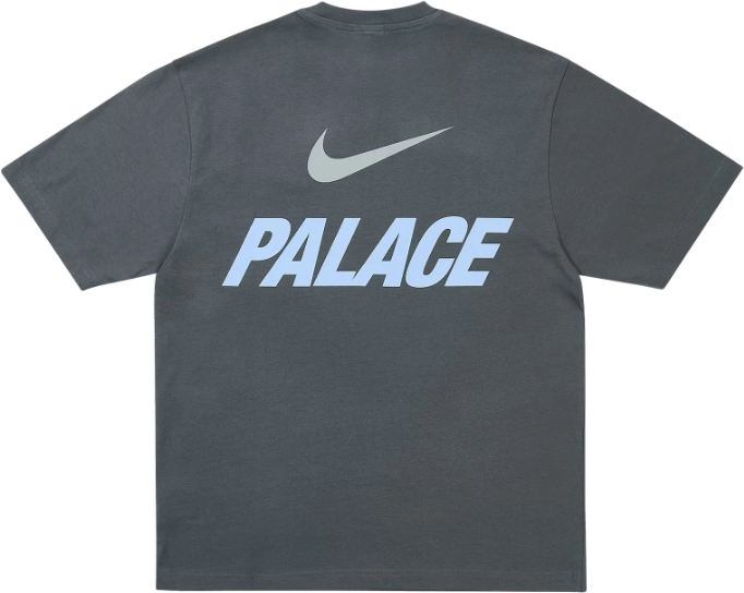 Palace x Nike T-Shirt Charcoal