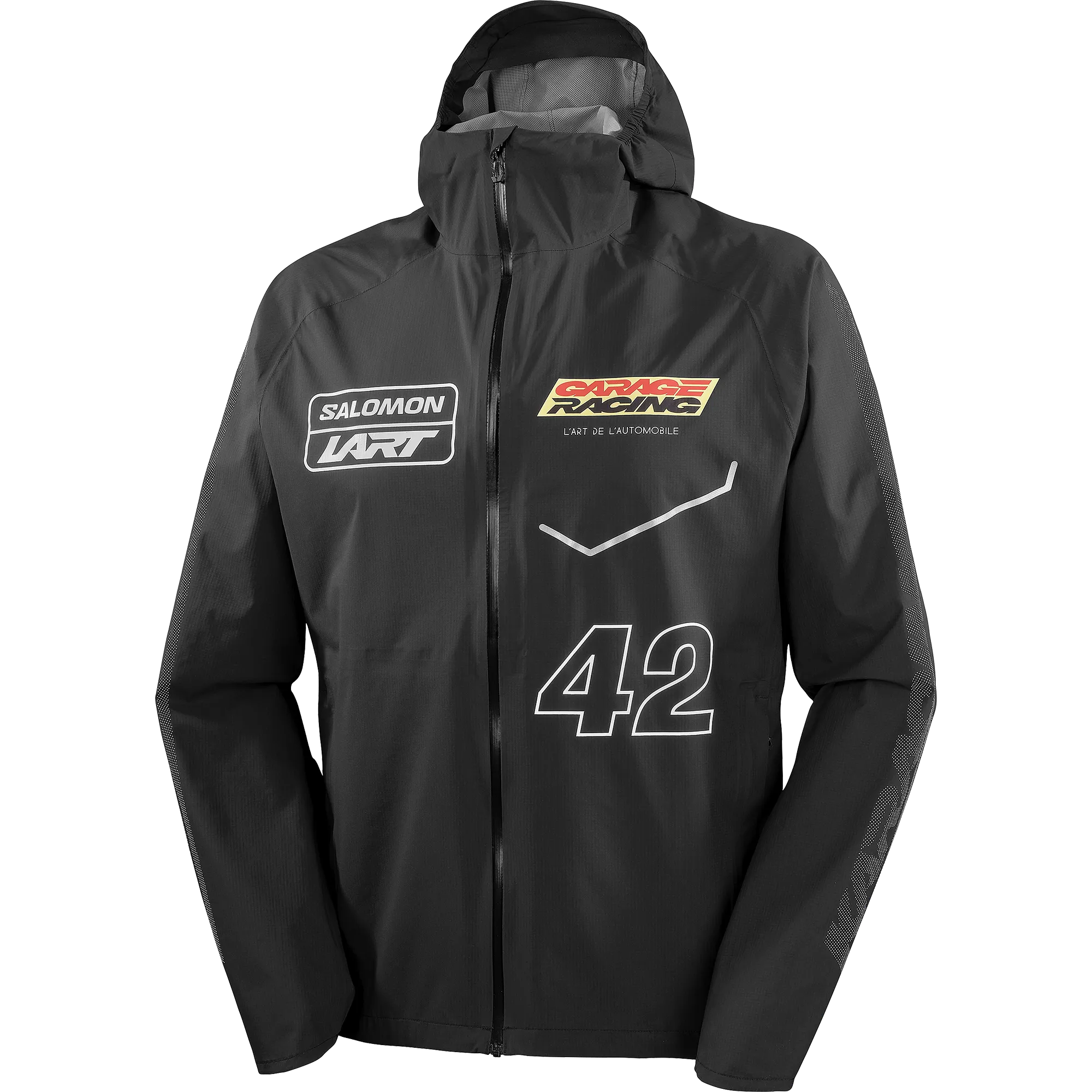 L'Art de L'Automobile x Salomon Bonatti WP Shell Jacket Deep Black
