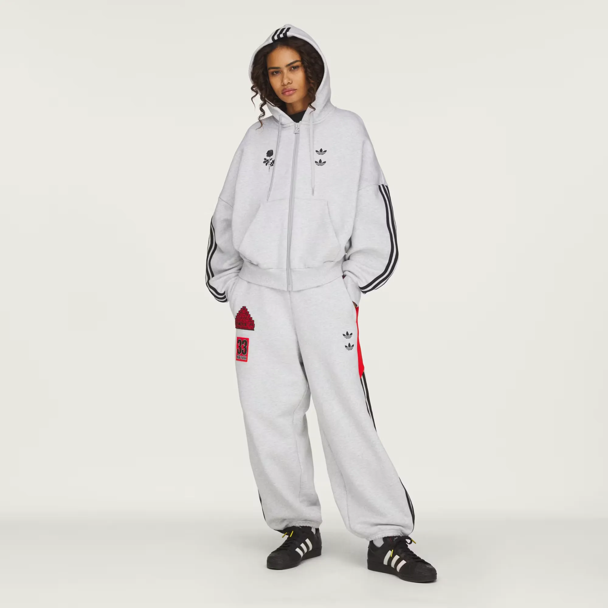 Willy Chavarria x adidas Full-Zip Hoodie 