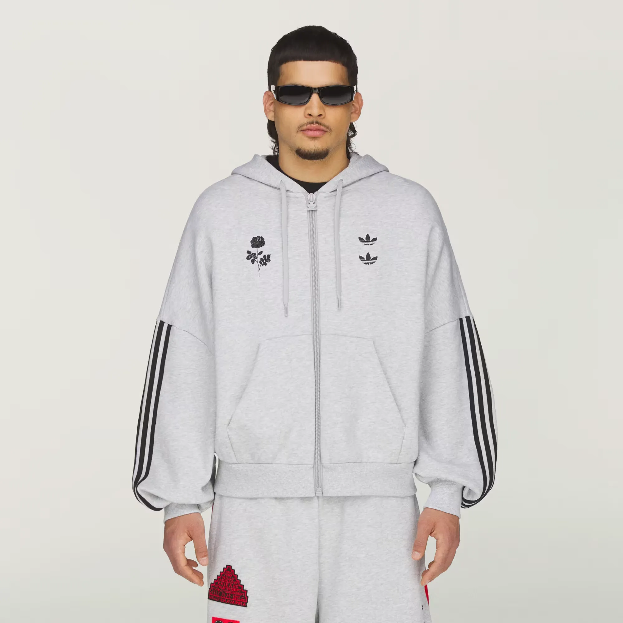 Willy Chavarria x adidas Full-Zip Hoodie 