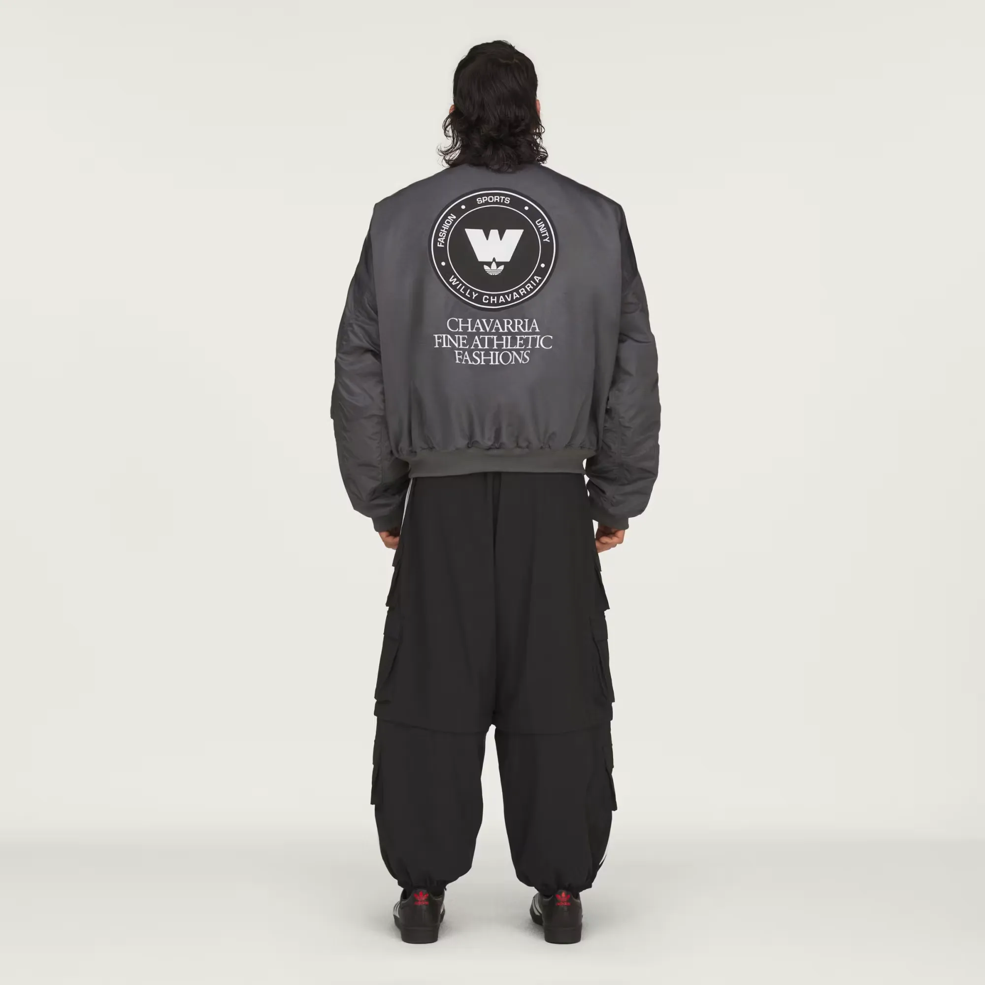 Cristaseya 初期デザイン Waterproof Bomber M極美品 adidas Bomber Jacket x WILLY CHAVARRIA | Charcoal | SVD USA