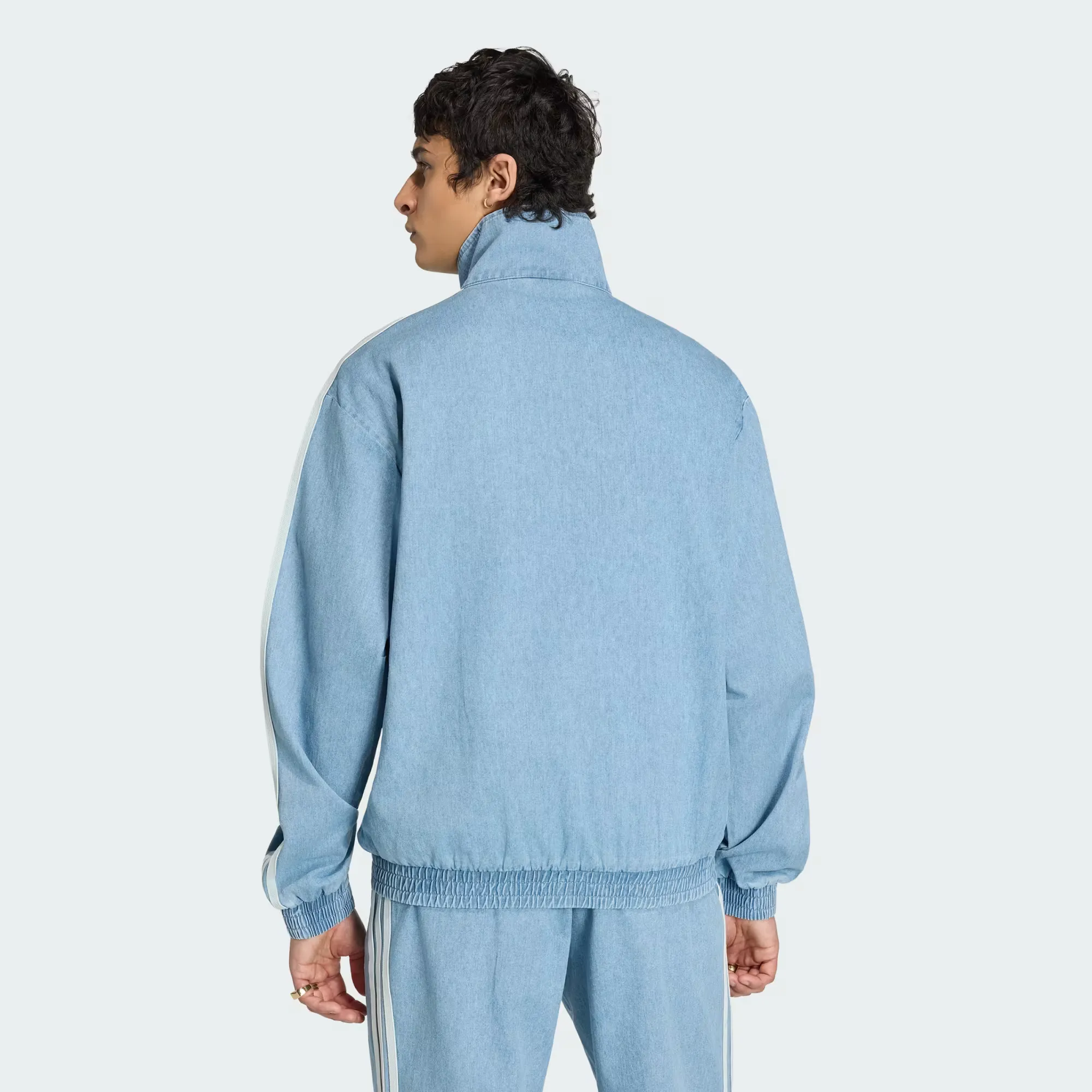 adidas Denim Firebird Track Jacket 