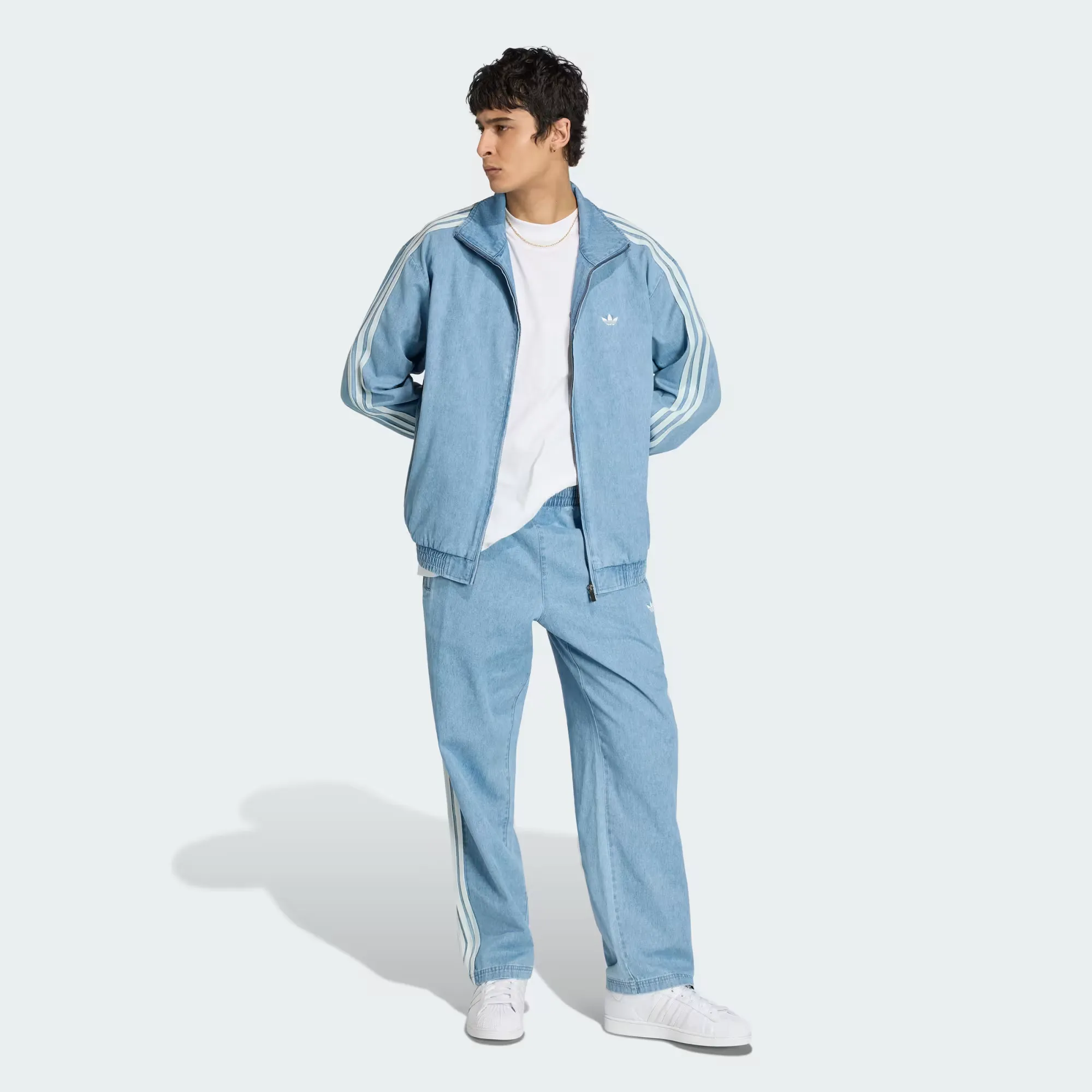 adidas Denim Firebird Pants 