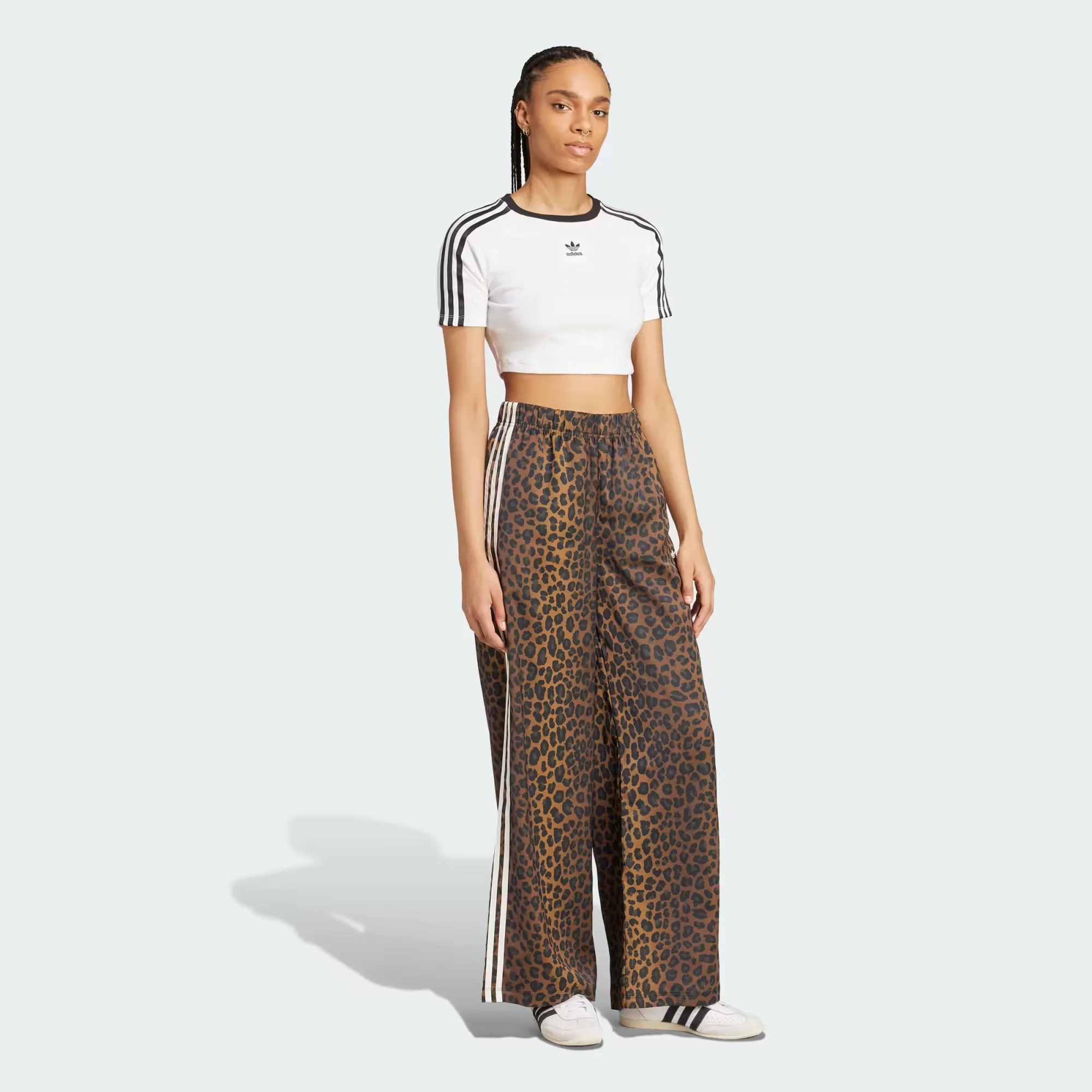 adidas Satin Wide-Leg Pants WMNS 