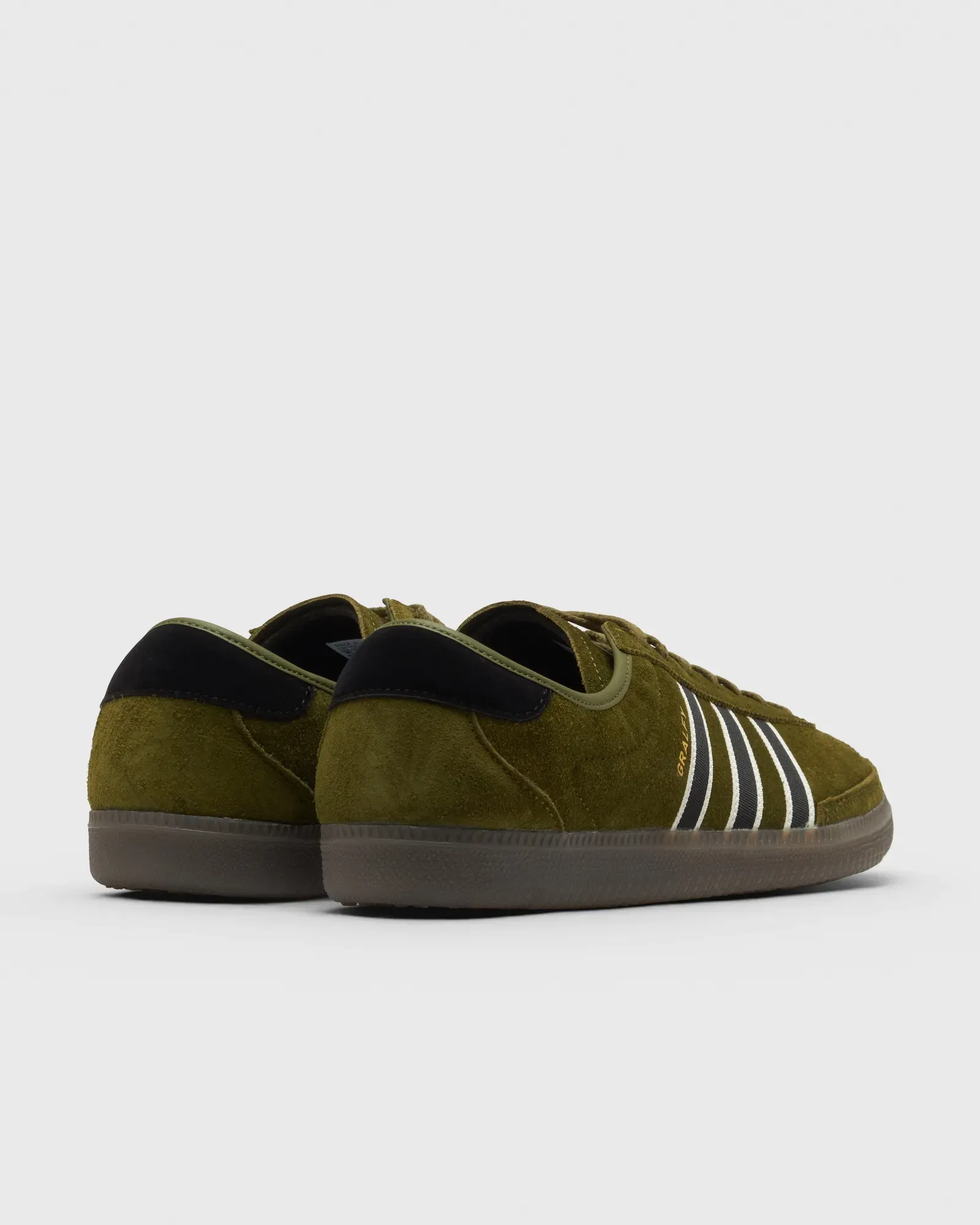 adidas gazelle silver green womens adidas SPZL Gralfy Olive / Core Black – Très Bien main image 0