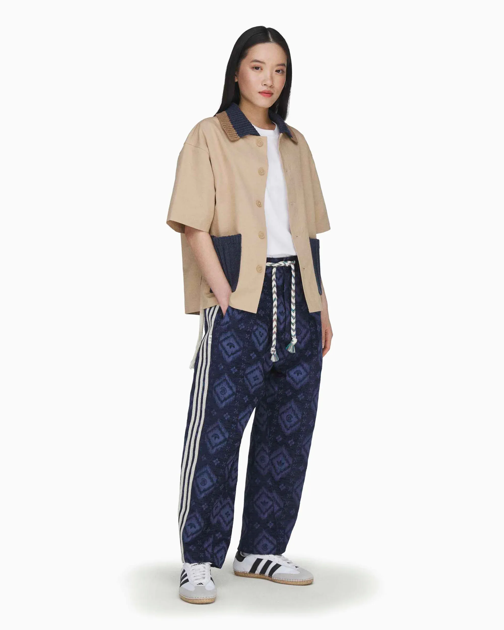 CLOT x adidas Ikat Relaxed Sweatpants 