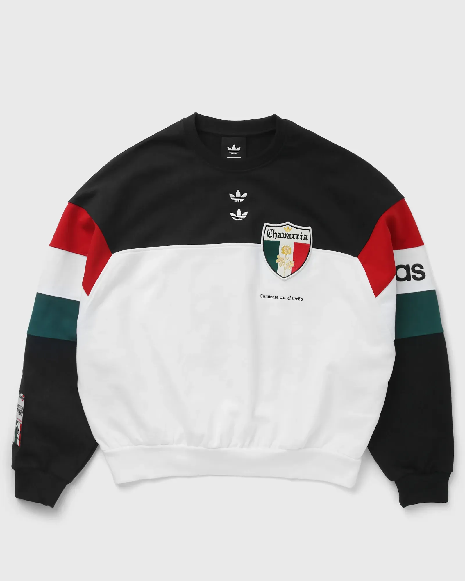 000000_adidas-x-Willy-Chavarria-Fleece-Crewneck_Black-White_KV1976_img0