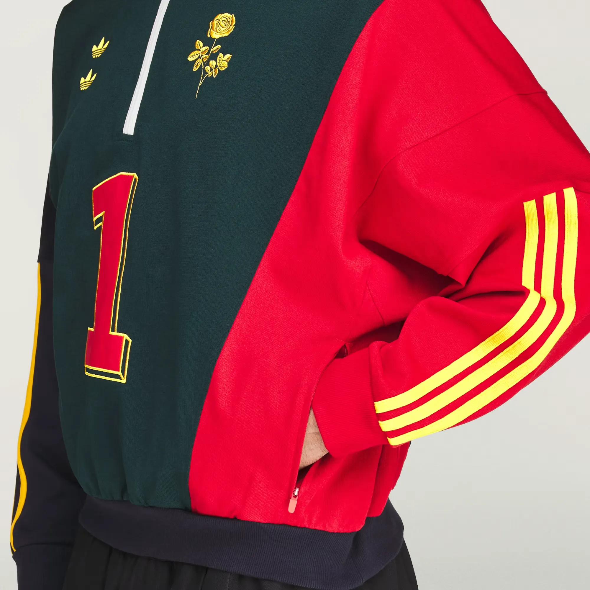 Willy Chavarria x adidas Watsonville Quarter Zip 