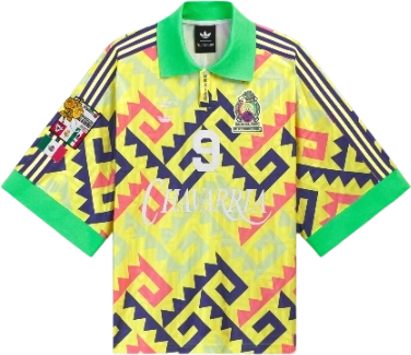 Willy Chavarria Adidas Soccer T Shirt Solar Lemon Ku7799 Bild
