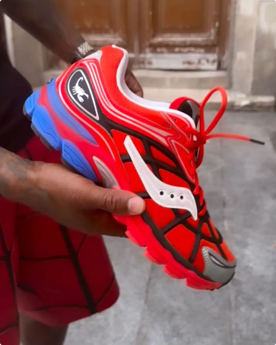 Westside Gunn x Saucony Progrid Omni 9 Web Spider-Man