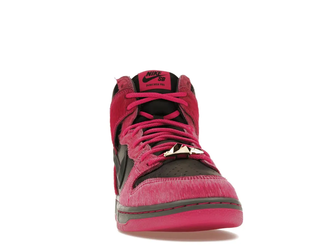 NIKE SB x Run The Jewels ☆ Dunk High Active Pink and Black Run The Jewels x Nike SB Dunk High 