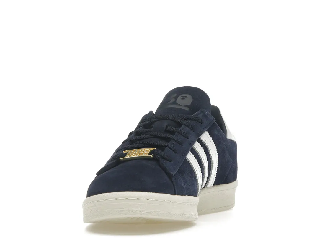 adidas gazelle silver green womens Adidas Campus 80s Bape Collegiate Navy main image 0