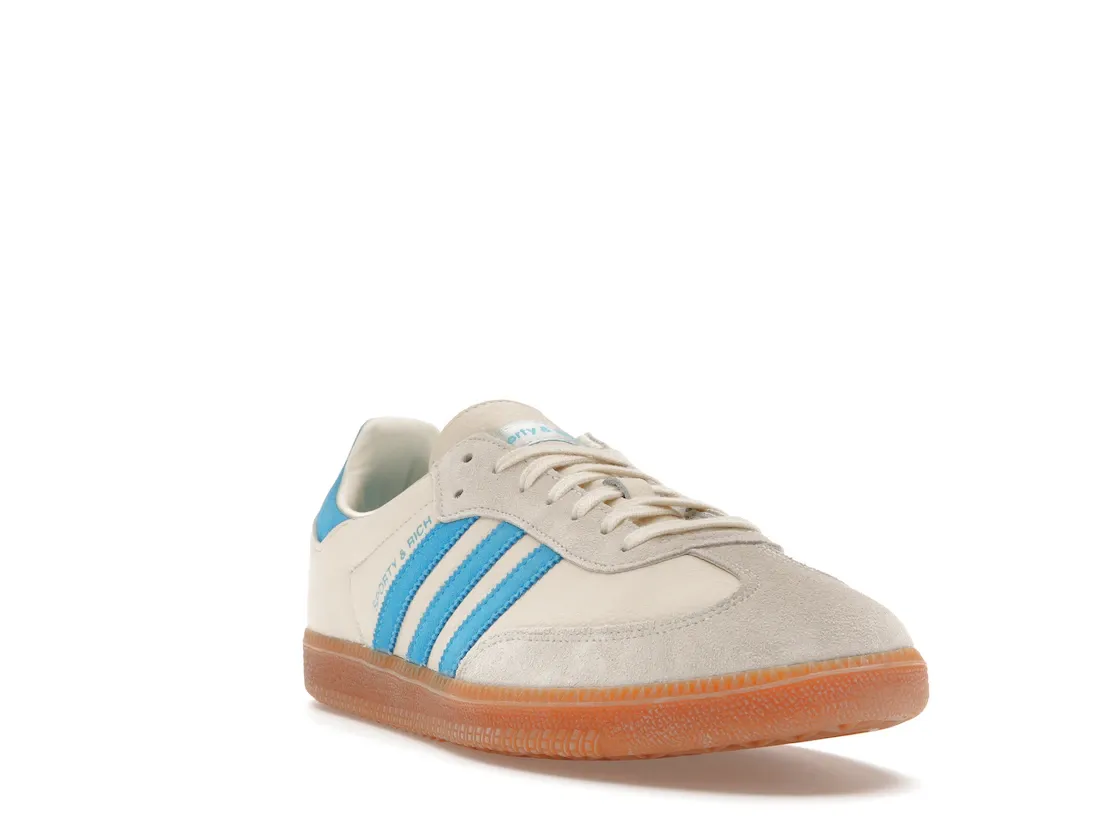 adidas gazelle silver green womens Adidas Samba OG Sporty & Rich Blue Rush