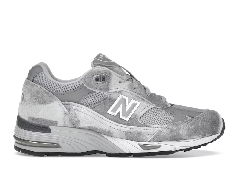 New Balance 991 Made In UK  WASHED GREY  - view 0