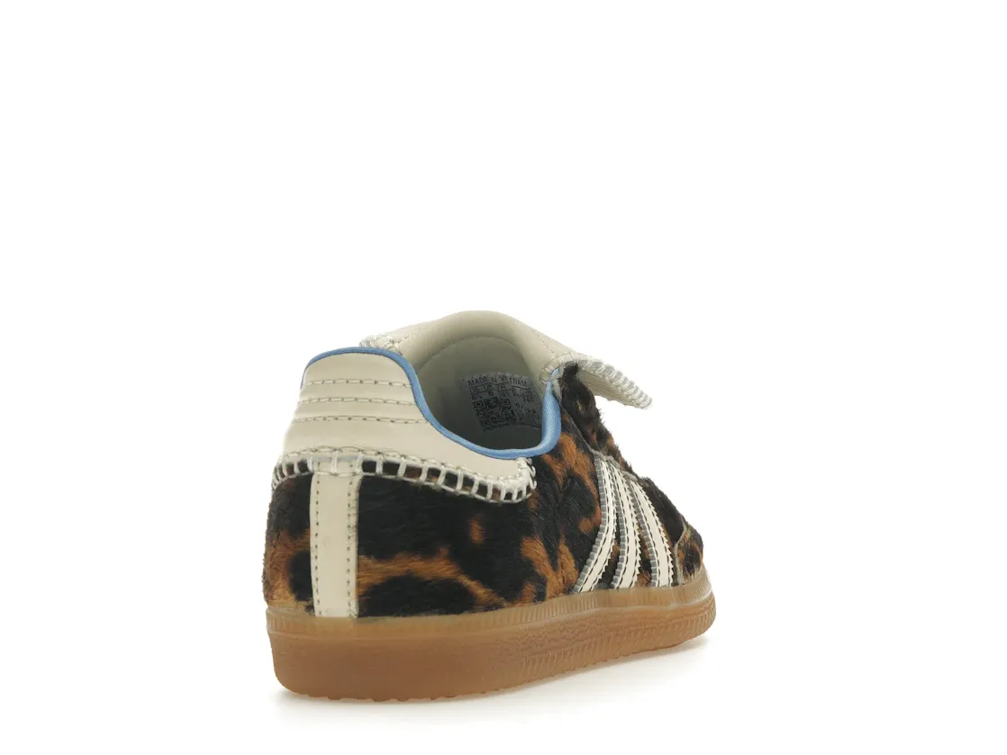 Wales Bonner x adidas Samba Pony Leo "DARK BROWN "- IE0578