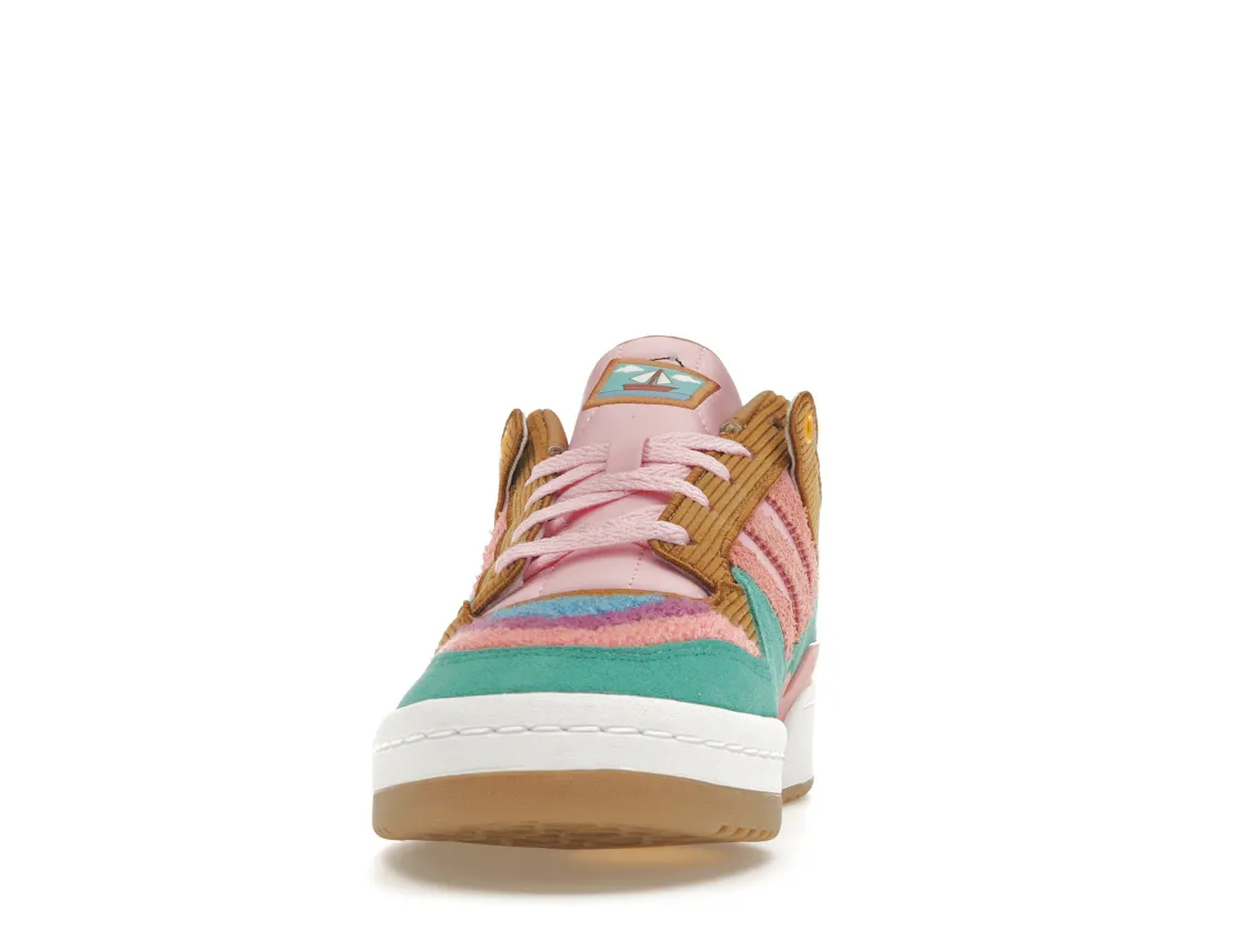 adidas gazelle silver green womens Adidas Forum Low The Simpsons 'Living Room'  FEIDCLOTHES