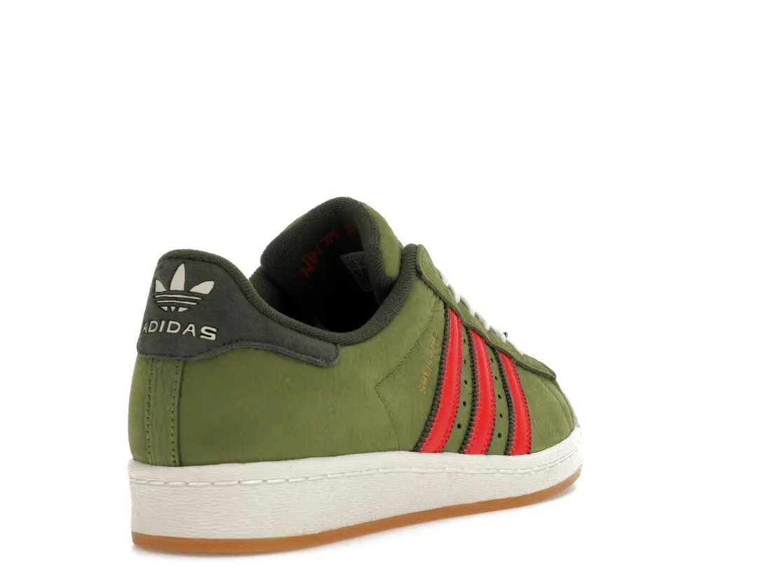 adidas gazelle silver green womens Teenage Mutant Ninja Turtles x adidas Superstar Splinter Shell Toe IH4767 main image 1