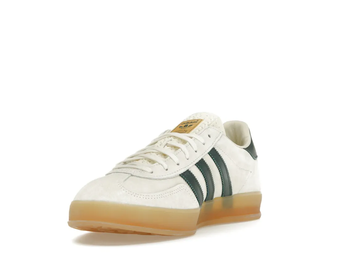 adidas gazelle silver green womens Adidas Gazelle Indoor Cream White Collegiate Green Gum (IH7502) main image 0