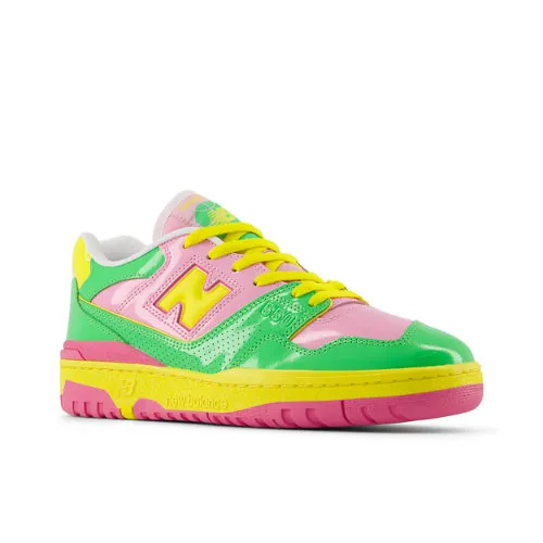 EEA5CB_New-Balance-550-Patent-Leather_GREEN-PINK-YELLOW_BB550YKA_img0