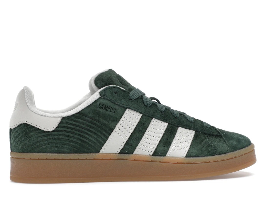 adidas gazelle silver green womens Adidas Campus Shoes 00s Collegiate Green Core Black Off White