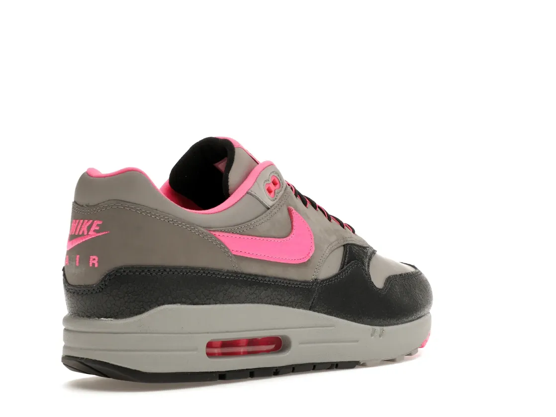 HUF × Nike Air Max 1 Anthracite/Pink Pow HUF Nike Air Max 1 HF3713-003 Anthracite Pink Pow men's | eBay