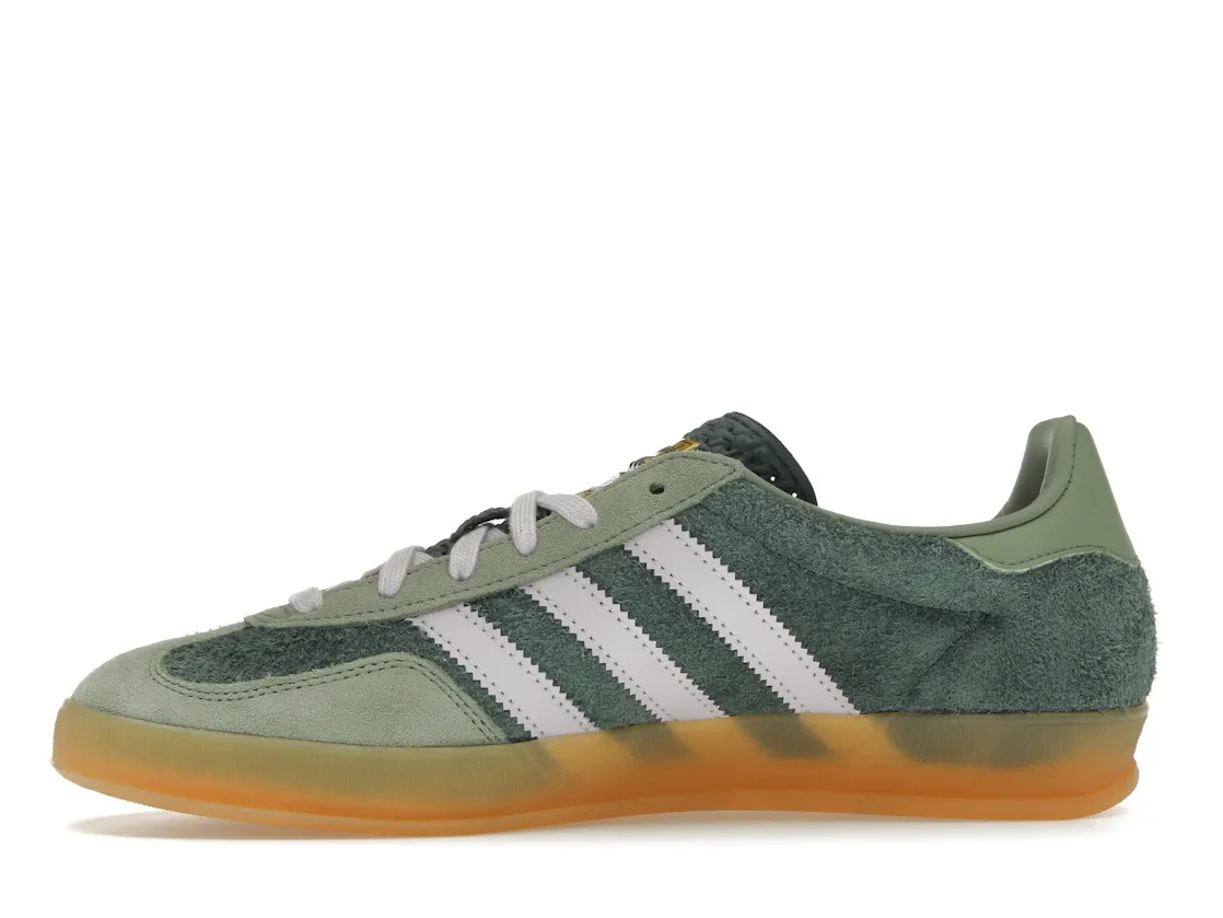 adidas gazelle silver green womens adidas Originals Gazelle Indoor - Mineral Green/Silver Dawn/Silver Green -  Trainers