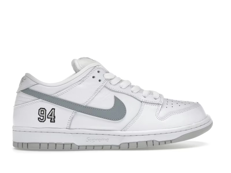 【24cm】Supreme nike SB dunk low 白 White Supreme x Nike SB Dunk Low « White » - HQ8487-100 - Le Site de la
