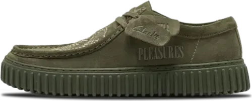 image de Martin Rose Pleasures Clarks Torhill Drgnlo Olive Suede 261799137