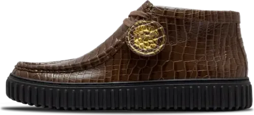 image de Martin Rose Pleasures Clarks Cur Torhill Hi Brown Croc Lea 261809727