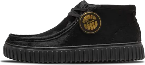 Martin Rose x Pleasures x Clarks CUR Torhill Hi  BLACK INT LEA