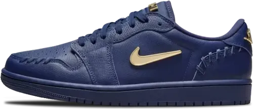 Air Jordan 1 Low Method Of Make Midnight Navy Gold Fn5032 400 image