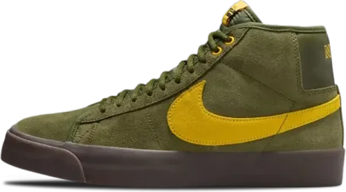 image de Antihero Nike Sb Zoom Gt Blazer Mid Rough Green Amarillo Hm5838 300