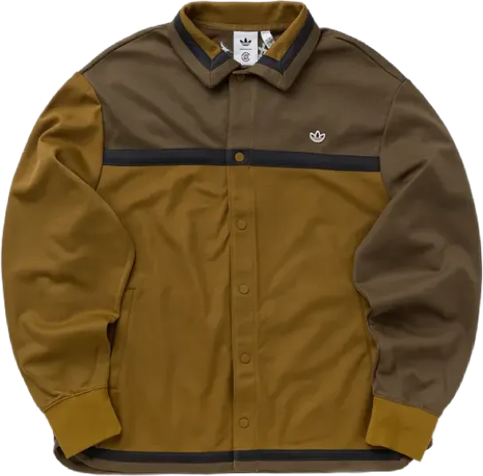 Adidas x CLOT Warmup Track Jacket BROWN