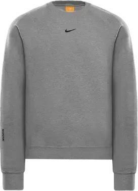 Nocta Nike Fleece Crewneck Grey Fn8160 063 image