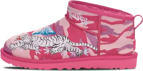 image de Palace Ugg Classic Ultra Mini Boot Pink Camo 1172071 Pkc