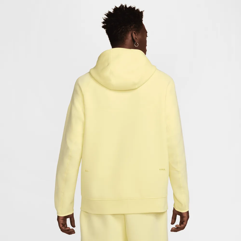 E4E3B1_Nocta-x-Nike-Tech-Fleece-Zip-Hoodie_CITRON-TINT_FD8453-821_img3