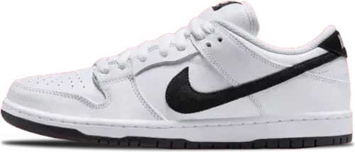 image de Nike Sb Dunk Low White Black Hf3704 100