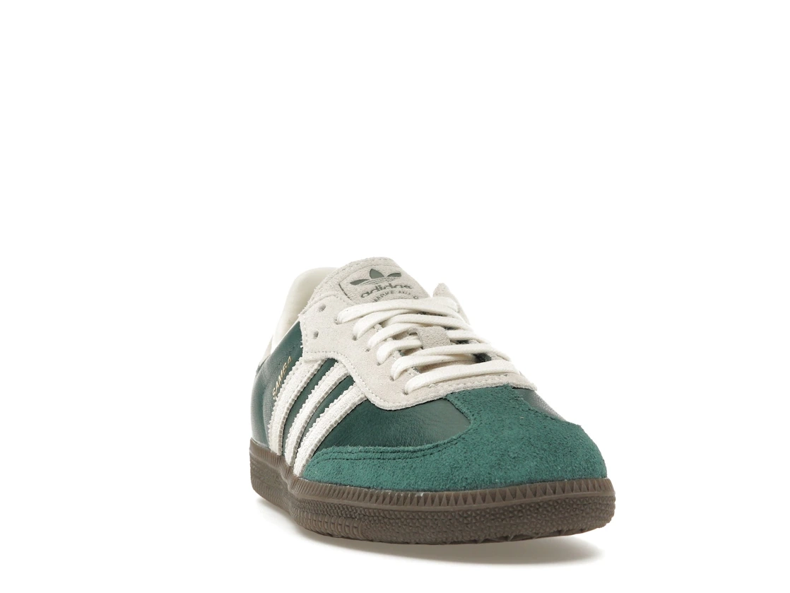adidas gazelle silver green womens Adidas Samba Collegiate Green Gum Gray Toe – Newcop