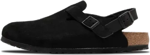 image de Birkenstock Tokio Ii Suede Black 1028337