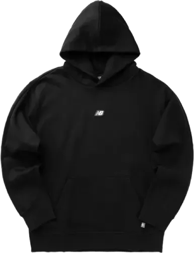 New Balance All Day Uniform Hoodie Black Mt44583 Bk image