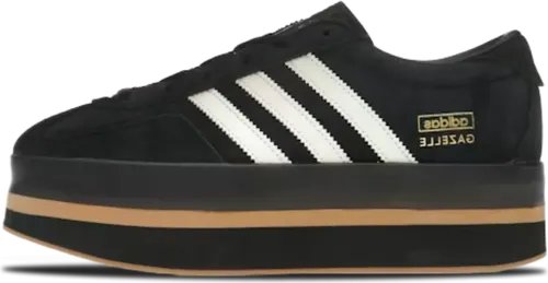 image de Adidas Gazelle Stack Wmns Core Black Cream White Js0239