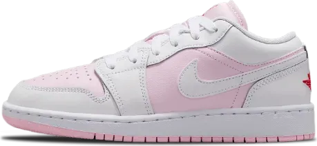 Air Jordan 1 Low Gs Pink Foam White 553560 608 image