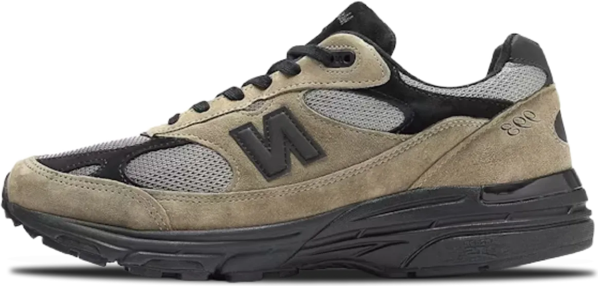 JJJJound x New Balance 993 Made In USA MILITARY URBAN GREY BLACK